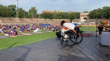 21 giugno, con lo Yoga soffia la brezza della Pace